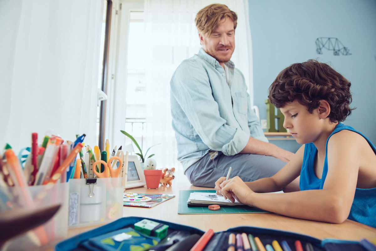 My child is rushing through their homework. What should I do?