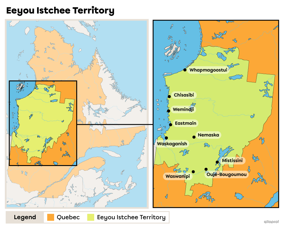 Cree Territory in Quebec.